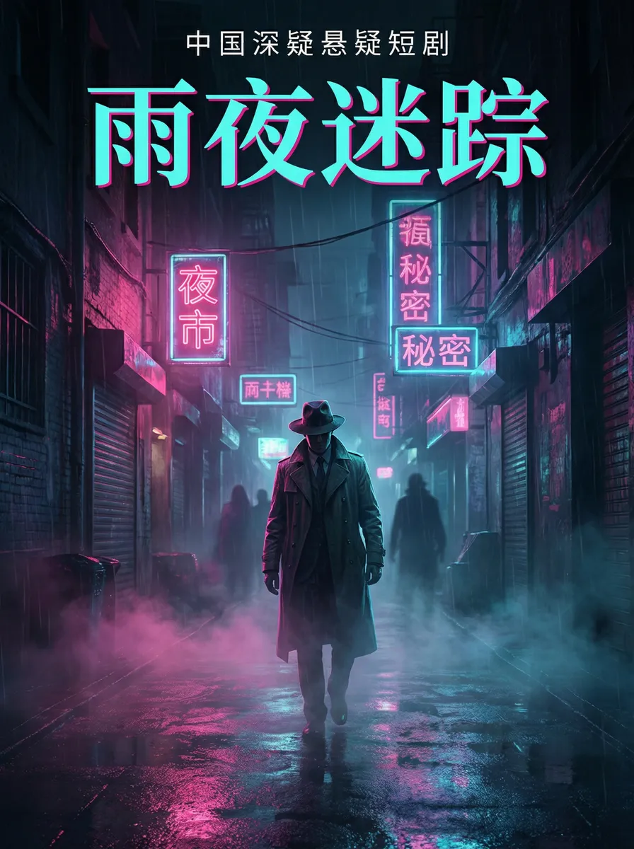 西西gogo顶级艺术人像摄影 悬疑追踪短剧 - 雨夜迷踪海报